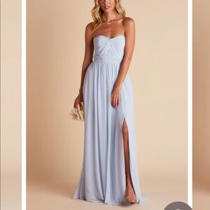 NWT Grace Convertible Dress with slit- Birdy Grey